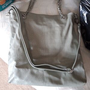 Big grey purse